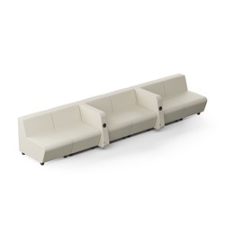 Modulaire loungebank Soft Rock configuratie 1
