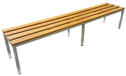 Garderobebank 42x200x40cm (HxBxD)