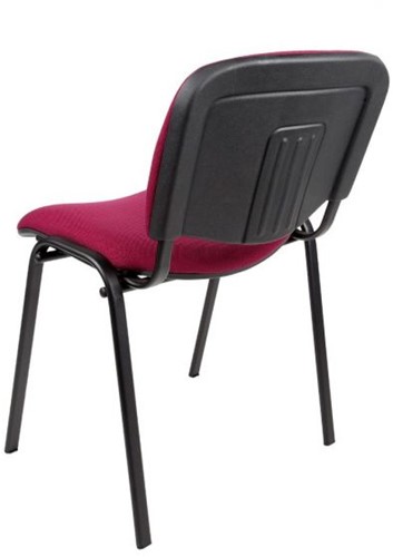 Stoel Iso gestoffeerd met zwart frame-3