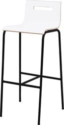 Stoel Oscar 4-poots Rond Frame Hoog Model
