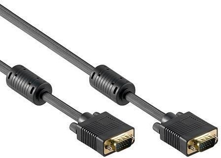 Kabel VGA 15M zwart