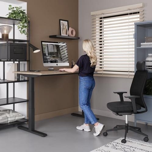 Elektrisch zit sta bureau frame Swift-2