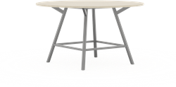 Bridge vergadertafel rond Ø 120 cm hoogte 90cm