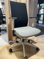 Bureaustoel Kohl Tempeo Wave Tgrey- Airseat Atlantic Lichtgrijs 60011- 3D armleggers - SHOWROOMMODEL