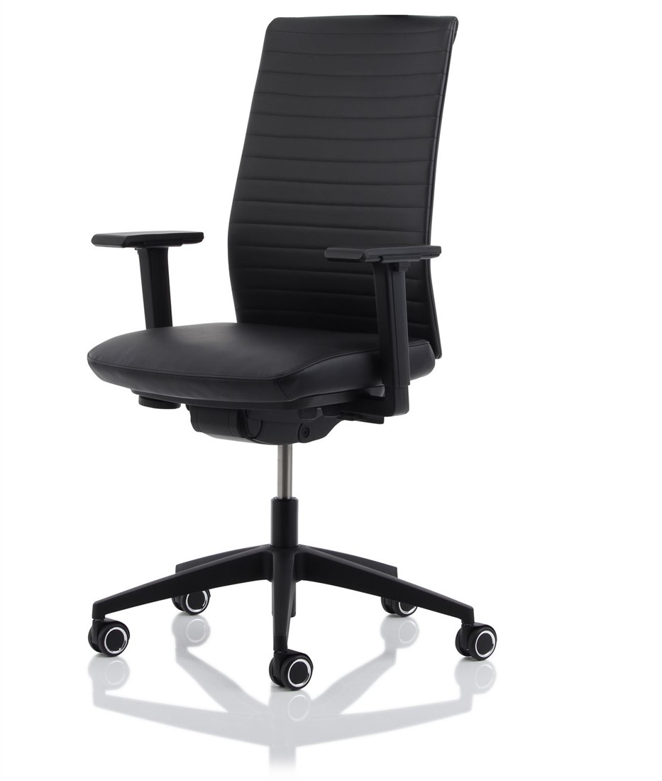 Ergonomische bureaustoel leder Bureaustoel Kohl Selleo 1800 2D armleggers One Stop Office