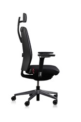 Bureaustoel Kohl Tempeo Wave leder Black Edition 5D armleggers-2