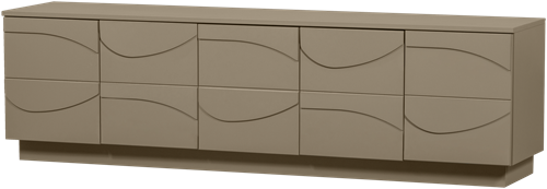 Teo Tv Meubel Grenen Mud [Fsc]