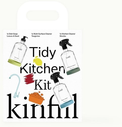 Kinfill Tidy Kitchen Bundle - Set van 3 flessen