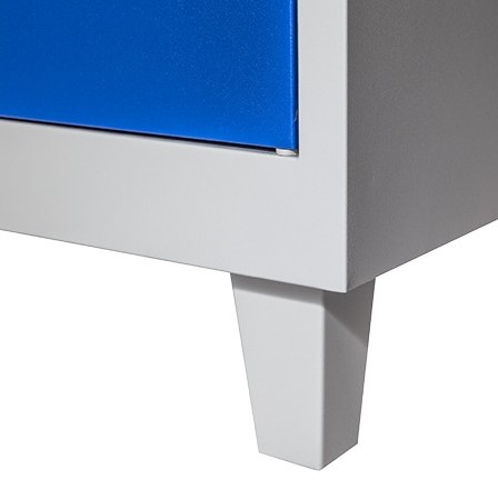 Set Voeten t.b.v. Premium Garderobekast of Premium Locker 30 cm breed