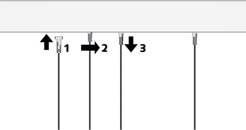 Artiteq Set Ophangdraad met Twister 150 cm + Micro Grip 1 mm 5 KG-3