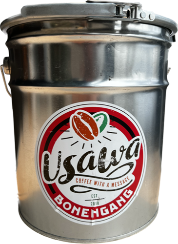 Usawa vers gebrande koffiebonen Bonengang blik 4 kilo