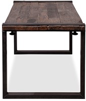 Old Dutch Tafel met Barnwood-Tafelblad U-Frame-2