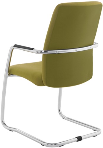 Stoel Gama sledeframe met hoge rug-3