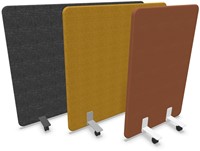 Verrijdbare akoestische scheidingswand Free Standing 120 cm