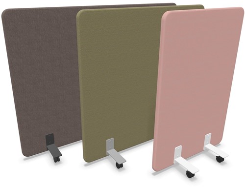 Verrijdbare akoestische scheidingswand Free Standing 120 cm-3