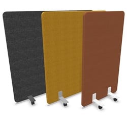 Verrijdbare akoestische scheidingswand Free Standing 140 cm