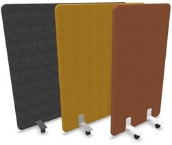 Verrijdbare akoestische scheidingswand Free Standing 140 cm