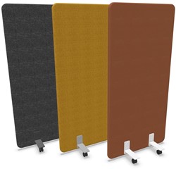 Verrijdbare akoestische scheidingswand Free Standing 160 cm