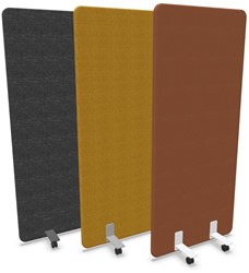 Verrijdbare akoestische scheidingswand Free Standing 180 cm