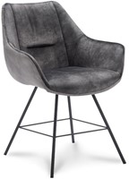 Wesson_Armstoel_Combo_Elephant1.2_104 Grey(buiten)_Bonnie_100_Black(binnen).jpg