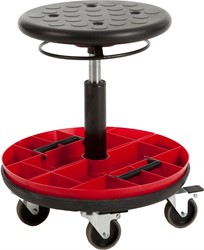 COMFORT LIJN TABOERET INCL. MATERIAALSCHAAL HOOGTE VERSTELBAAR 41-57CM