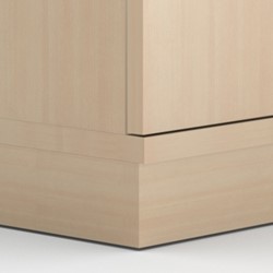 Plint kast Uni Slide - Uni Plus kast- choice kast  - N1 - Donker Grijs - Plint voor kast van 80 cm breed