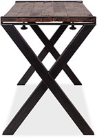 Old Dutch Hoge Tafel met Barnwood-Tafelblad X-Frame-2