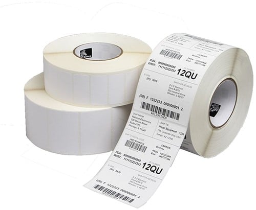 Zebra Etiket 1PK verwijderbaar 51X32x25mm direct thermisch 2100/rol 